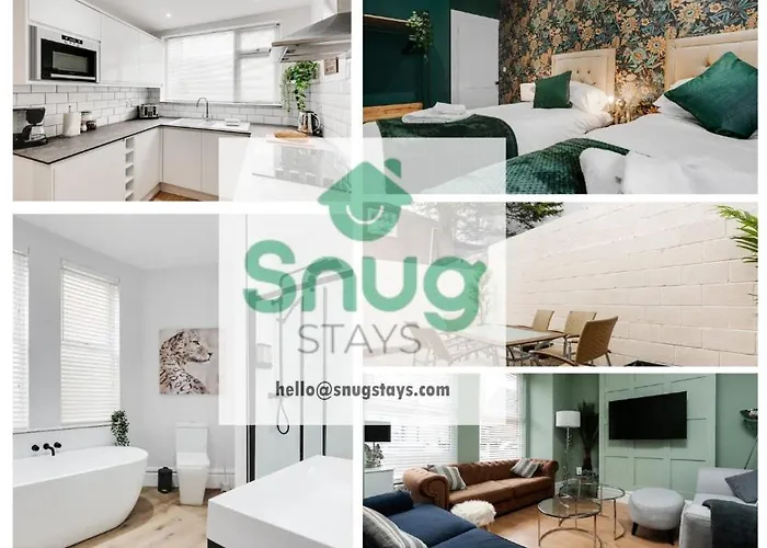 Fairfield House - 4 Bedroom, 8 Beds, Free Wi-Fi, Free Parking